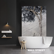Декоративное панно для ванной комнаты Wall street Волборды ART-03