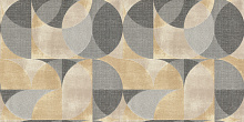 Серые обои с кругами Kerama Marazzi RENIASSANCE KM8510